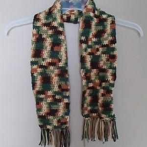 Knitted Autumnal Scarf